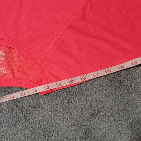 Tek Gear Performance Core Crewneck Tee, Coral, Large - Picture 8 of 10